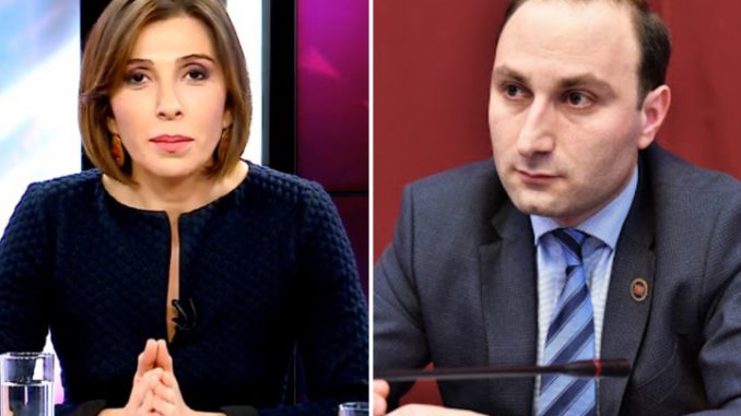 “გაბედე და მე დამიჯექი სტუდიაში” – კვესიტაძე ოხანაშვილს მიმართავს
