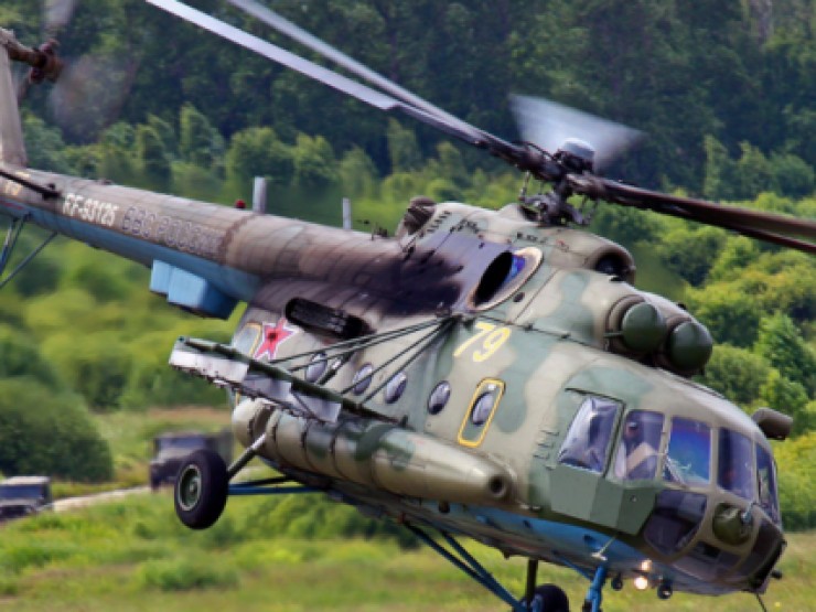 მოსკოვთან რუსეთის სამხედრო ვერტმფრენი ჩამოვარდა- არის მსხვერპლი