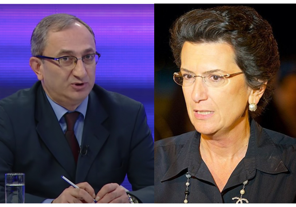 “все манеры говорят, Что Вы, мадам из Зестафони” – ბონდო მძინარაშვილი ნინო ბურჯანაძეს