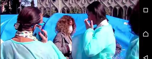 რუსთაველზე მიმდინარე აქციას მედიკოსებიც შეუერთდნენ