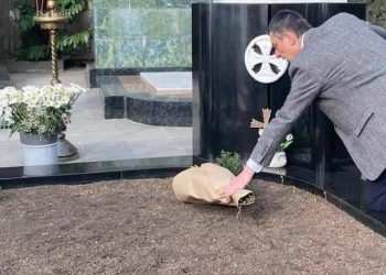 „ზუგდიდში მიდისო, პარტიის შექმნას აანონსებსო, ზვიადის სახელს იყენებსო… არა და, წყნარად მივიდა ზვიადის საფლავზე“