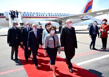 სომხეთის პრეზიდენტი არმენ სარქისიანი საქართველოშია