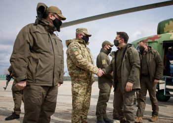 ვლადიმერ ზელენსკი დონბასში ჩავიდა