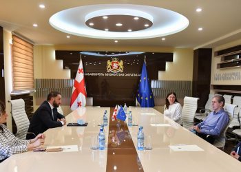 საქართველოს გენერალური პროკურორი ირაკლი შოთაძე ევროკავშირის პროექტის „სისხლისსამართლებრივი დევნისა და გამოძიების ხარისხის გაუმჯობესება საქართველოში“ ხელმძღვანელს ტერი სქეიფს შეხვდა