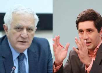 (ვიდეო) – მართლა გგონიათ, რომ ამ რეპლიკებს გაგიტარებთ?! ყოველთვის ასე გიპასუხებთ! – ვახო სანაია ამირან გამყრელიძეს