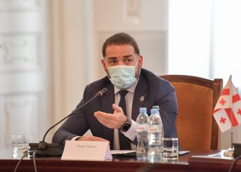 საქართველოს გენერალური პროკურორი ირაკლი შოთაძე საქართველოს უზენაეს სასამართლოში სასამართლოს მონიტორინგის ანგარიშის პრეზენტაციას დაესწრო