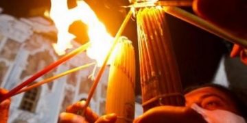 საქართველოში წმინდა ცეცხლს 23:00 საათისთვის ჩამოიტანენ