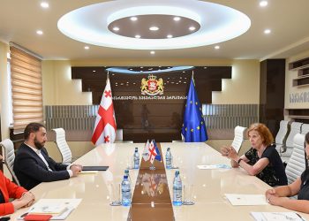 საქართველოს გენერალური პროკურორი ირაკლი შოთაძე ევროკავშირის სასამართლოს მხარდაჭერის პროექტის ხელმძღვანელს, მოსამართლე რენატე ვინტერს შეხვდა