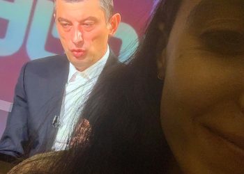 მაკო გომურის ფოტო გახარიას ინტერვიუსას