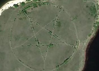 სატანური სიმბოლო, თუ საბჭოთა ხელისუფლების ვარსკვლავი? – პენტაგრამა კოსმოსიდან გადაღებულ ფოტოებზე