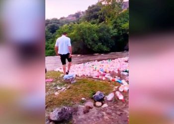 დადგენილია მდინარეში ბოთლები ვინ ჩაყარა – სად მოხდა შემთხვევა? – ზედამხედველობა