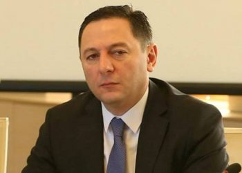 ვახტანგ გომელაური პარლამენტში მიკროავტობუსით შევიდა