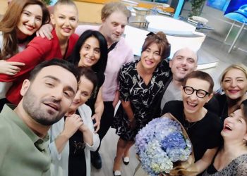 (ვიდეო) – პირდაპირ ეთერში ატირებული იუბილარი  ნატო მეტონიძე