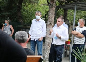 რევაზ სოხაძე ქვემო სამგორის მოსახლეობას შეხვდა