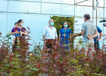 მამუკა წოწერია სოფელ ინგირში ფერმერებს სტუმრობდა