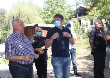 ცაგერის მუნიციპალიტეტის მერობის კანდიდატი გიორგი ნემსაძე წინასაარჩევნო შეხვედრებს აგრძელებს