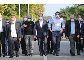 (ფოტო) – პრემიერ-მინისტრი ენგურის ხიდზე