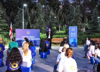 ირაკლი ხელაძე პარტიის ახალგაზრდული ორგანიზაციის წევრებს შეხვდა