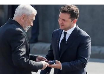 ზელენსკიმ ბუბა კიკაბიძე დააჯილდოვა