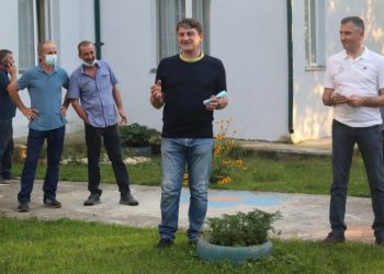 „ქართული ოცნების“ ცაგერის მერობის კანდიდატი წინასაარჩევნო შეხვედრებს განაგრძობს