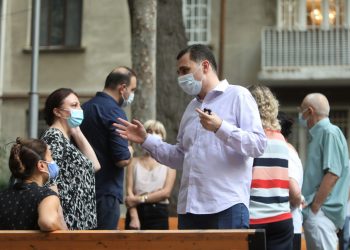 გიორგი ტყემალაძე აბაშიძის, ტაბიძისა და აბაშელის  ქუჩების მცხოვრებლებს შეხვდა