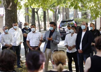 კახა კალაძე სანზონის დასახლებაში მოსახლეობას შეხვდა