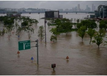 დატბორილი ქუჩები, 1000-ზე მეტი დაზიანებული სახლი – ჩრდილოეთ კორეა წყალდიდობას ებრძვის
