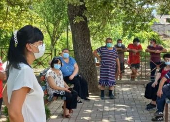 „ქართული ოცნების“ დუშეთის მუნიციპალიტეტის მერობის კანდიდატი მანანა (მაცაცო) ნარიმანიძე საარჩევნო კამპანიის ფარგლებში მოსახლეობასთან შეხვედრებს განაგრძობს