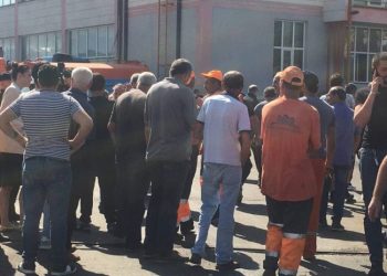 თბილსერვისის დასუფთავების სამსახურის თანამშრომლები გაიფიცნენ