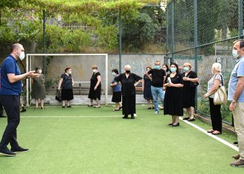 ზურაბ აბაშიძის შეხვედრა ბაშალეიშვილის ქუჩის მცხოვრებლებთან