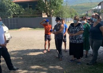 თენგიზ ჩიტიაშვილმა ცხრამუხაში ამომრჩეველთან შეხვედრა გამართა