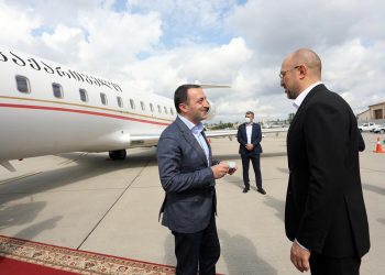 ირაკლი ღარიბაშვილის ოფიციალური ვიზიტი უკრაინაში დაიწყო