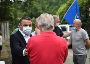 ზაზა დიასამიძე ახალშენის და სამების მოსახლეობას შევხვდა