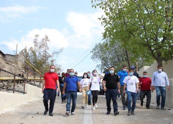 დავით შერაზადიშვილი განაგრძობს მოსახლეობასთან კარდაკარ შეხვედრას