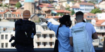 აგვისტოში საქართველოში უცხოელ ვიზიტორთა რაოდენობა 510.5 პროცენტით გაიზარდა