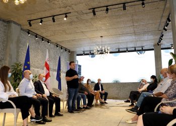 ,,ქართული ოცნების“ სენაკის მერობის კანდიდატი საზოგადოების სხვადასხვა სფეროს წარმომადგენლებს შეხვდა