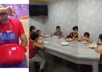 (ვიდეო) – “მამა, მოგვე ბაბა!” – როგორია მრავალშვილიანი ოჯახის დილა