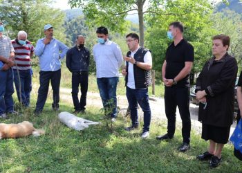 ონის მერობის კანდიდატი სერგო ხიდეშელი სოფელ ჟაშქვისა და ონჭევის მოსახლეობას შეხვდა