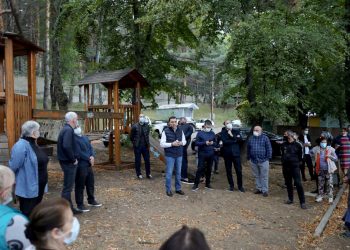 გიორგი ტყემალაძემ წყნეთში მცხოვრებ იძულებით გადაადგილებულ პირებთან შეხვედრა გამართა