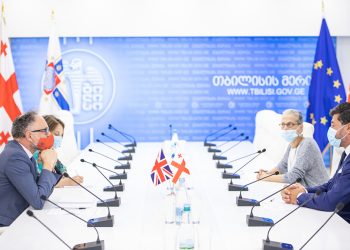 კახა კალაძე დიდი ბრიტანეთის ელჩს შეხვდა