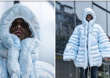 ქურთუკი “Coat-19” – გამოყენებული და გადაყრილი ერთჯერადი ნიღბებისგან შეიქმნა