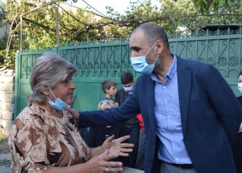მალხაზ ბეგიაშვილი ნუკრიანის მოსახლეობას შეხვდა