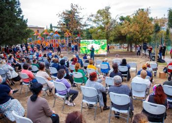 სამგორის მაჟორიტარი დეპუტატობის კანდიდატი რევაზ სოხაძე, ამჯერად  ქვემო სამგორის მოსახლეობას შეხვდა