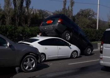 თბილისის გასასვლელთან ავტოსაგზაო შემთხვევა მოხდა