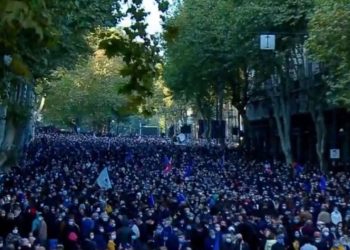 (ფოტოები) – აქცია თავისუფლების მოედანზე