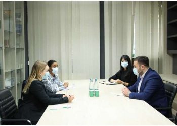 ცესკოს თავმჯდომარე ორგანიზაცია „საერთაშორისო დემოკრატიის“ წარმომადგენლებს შეხვდა