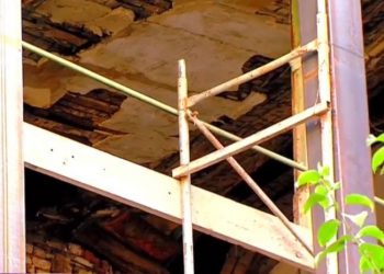 გოგოლის ქუჩაზე სარეაბილიტაციო სამუშაოებისას მუშა დაშავდა