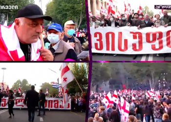 “პროცესი დაძრულია და ამ ხელისუფლების საქმე წასულია!” – რეგიონებიდან ჩამოსული მოქალაქეები