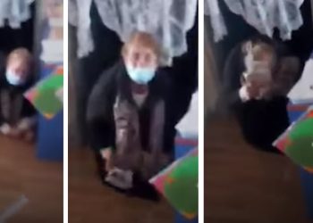 (ვიდეო) – ბაღის თანამშრომლები მერხების ქვეშ “პანაშვიდისთვის იკრიბებიან”