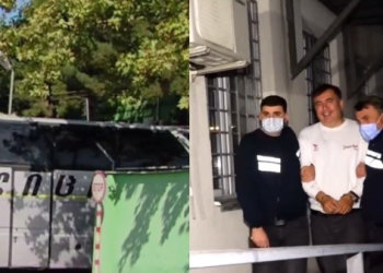 რუსთავის ციხეში სპეცრაზმი შეიყვანეს (ვიდეო)